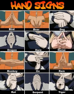 naruto and sasuke hand signs